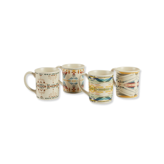 Pendleton High Desert Mugs, Set of 4