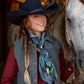 Fringe "Stick Your Neck Out and Tie One On" by Ron Bonge Silk Wild Rag