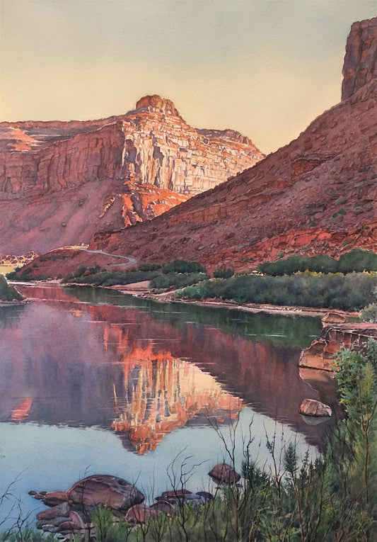 "Evening Reflections" by Joel R. Johnson