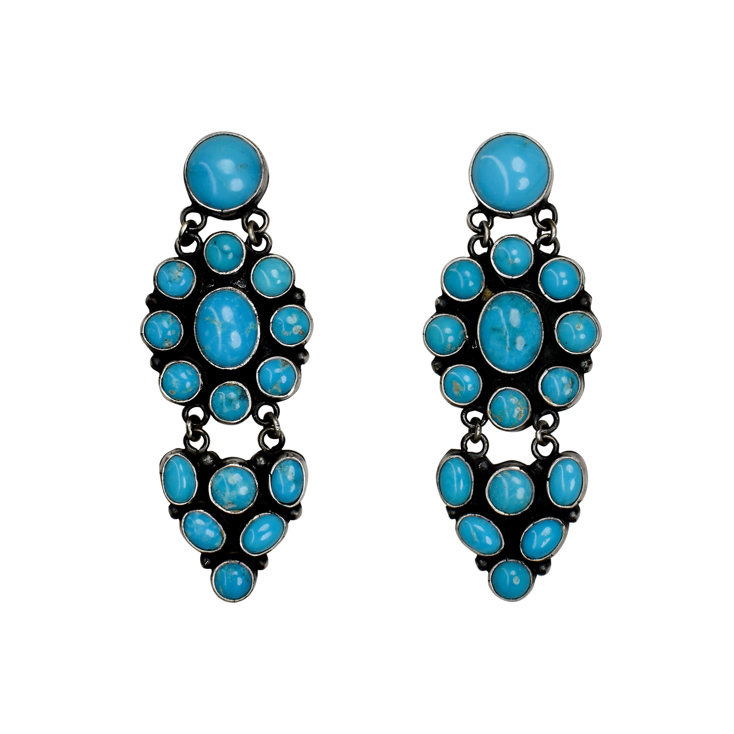Kingman Turquoise Shyanne Earrings by Rocki Gorman