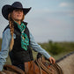 Fringe "Stick Your Neck Out and Tie One On" by Ron Bonge Silk Wild Rag