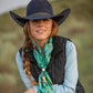 Fringe "Stick Your Neck Out and Tie One On" by Ron Bonge Silk Wild Rag