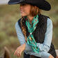 Fringe "Stick Your Neck Out and Tie One On" by Ron Bonge Silk Wild Rag