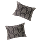 Mahota Mahli (Wind) Small Pillow - Charcoal