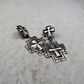 Maltese Style Cross Earrings by Ronnie Wille