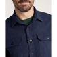 Pendleton Men's Burnside Cotton Flannel Shirt - Navy Heather