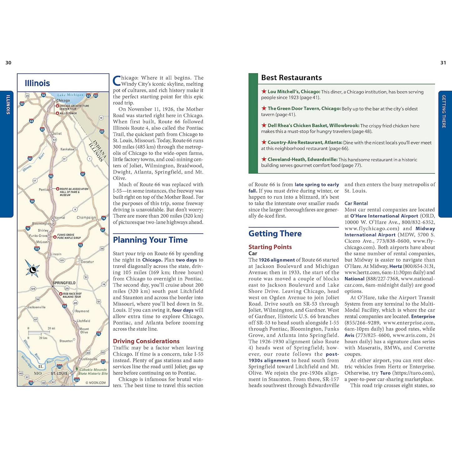 Moon Route 66 Road Trip: Drive the Classic Route from Chicago to Los Angeles by Jessica Dunham