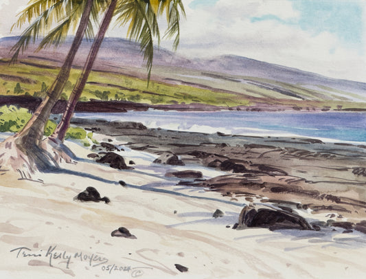 "Big Island Shoreline" by Terri Kelly Moyers