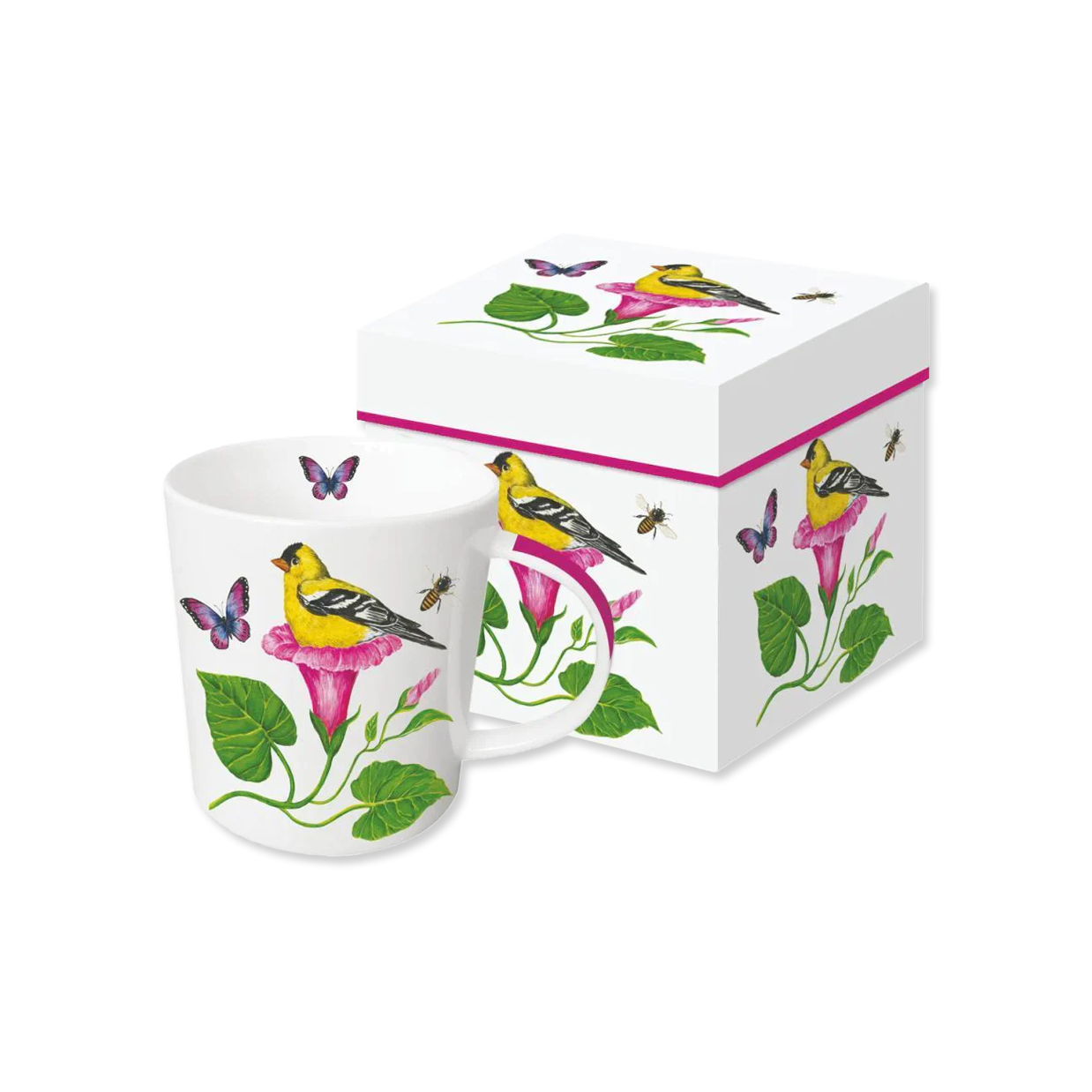 Morning Glory Nest Mug in Gift Box