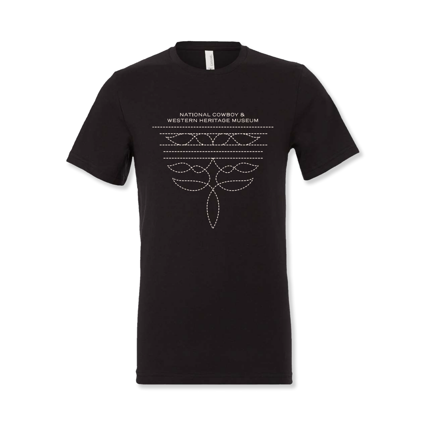 NCWHM Boot Stitch Graphic Tee - Graphite Black