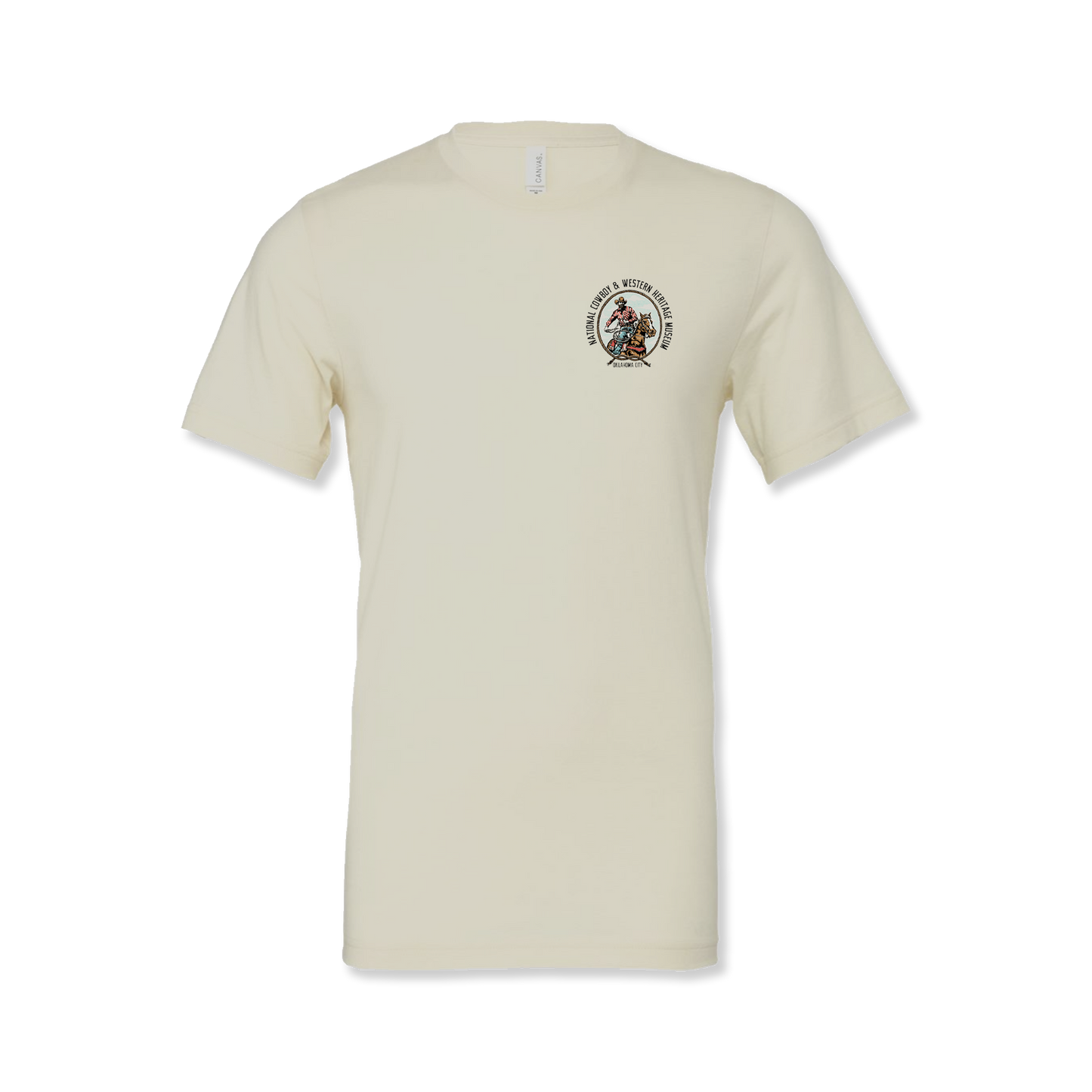 NCWHM Cowboy Lasso Back Graphic Tee - Natural
