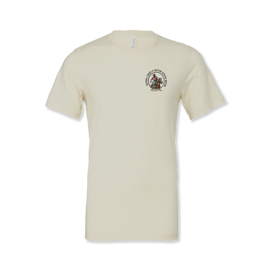 NCWHM Cowboy Lasso Back Graphic Tee - Natural