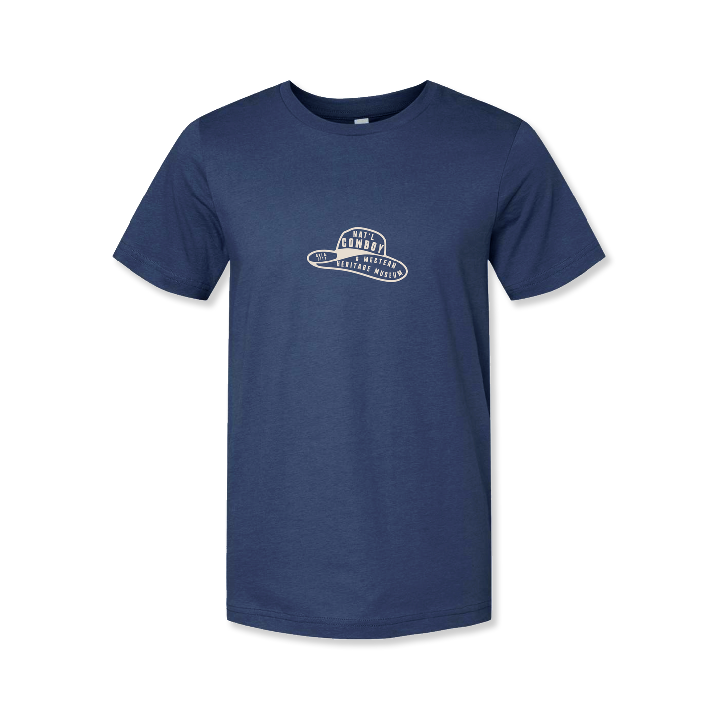 Nat'l Cowboy & Western Heritage Museum Cowboy Hat Tee - Vintage Navy