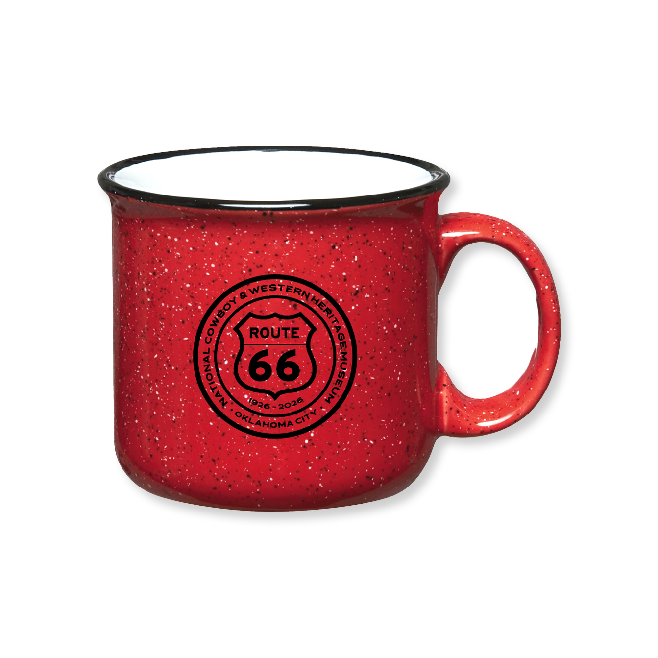 National Cowboy Museum Route 66 Centennial Campfire Mug