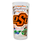 Oklahoma State University Frosted Drinking Glass