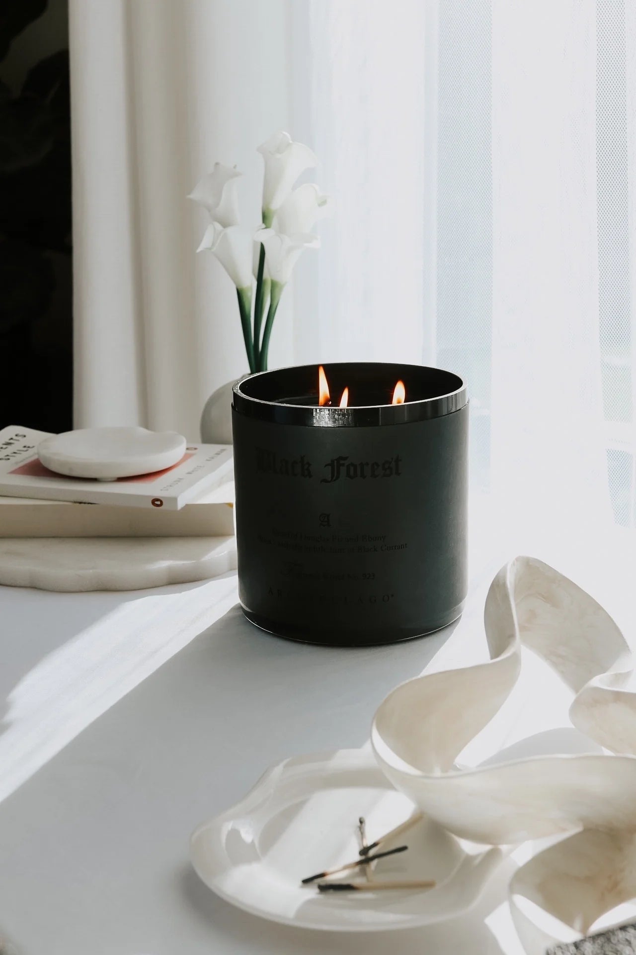 Archipelago Black Forest Credenza Candle