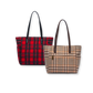 Plaid Tote Bag