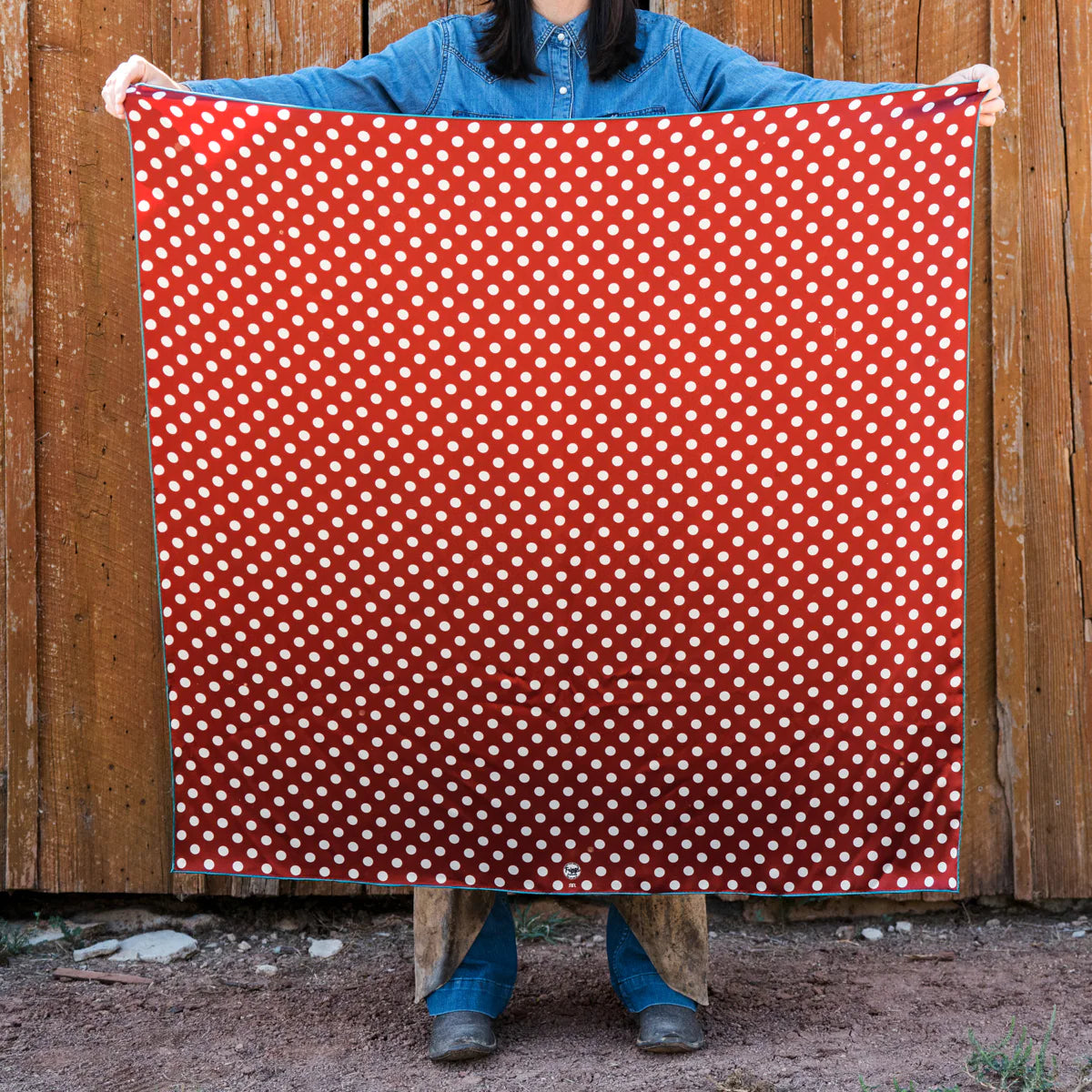 Fringe "Baldy" Silk Ranchi Rag™