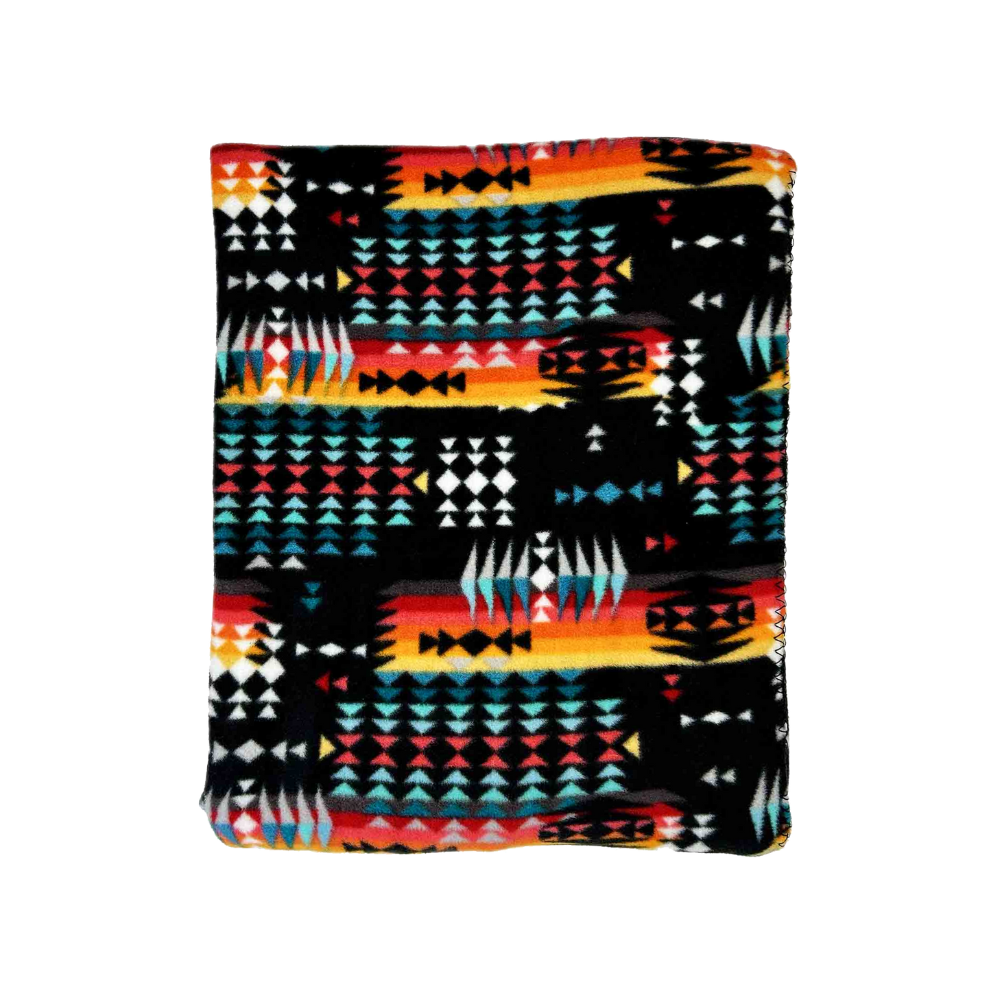 Rockmount Native Pattern Fleece Western Blanket