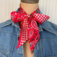 Fringe "Luck Be a Paisley" Silk Twilly