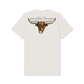 Steer Back Graphic T-Shirt - Vintage White