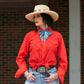 Fringe "Turqs and Conchos" Silk Twilly
