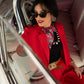 Fringe "Turqs and Conchos" Silk Twilly