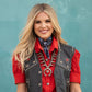 Fringe "Turqs and Conchos" Silk Twilly
