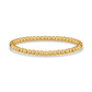 Christina Greene 4mm Gold Beaded Bracelet