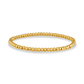 Christina Greene 3mm Gold Beaded Bracelet