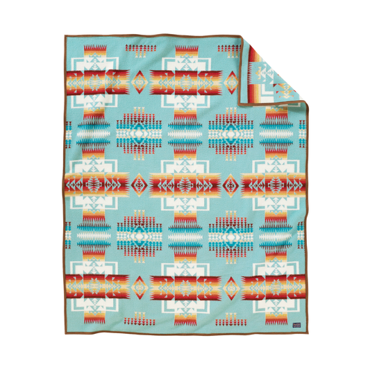 Pendleton Chief Joseph Blanket - Aqua