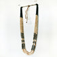 Classic Santo Domingo Necklace with Philadelphia Jet and Heishi Stones by Timothy Bailon