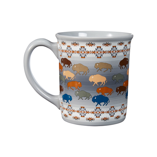 Pendleton Prairie Rush Hour Coffee Mug - Grey