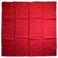 Red Cowboy Logo Jacquard Silk Wild Rag