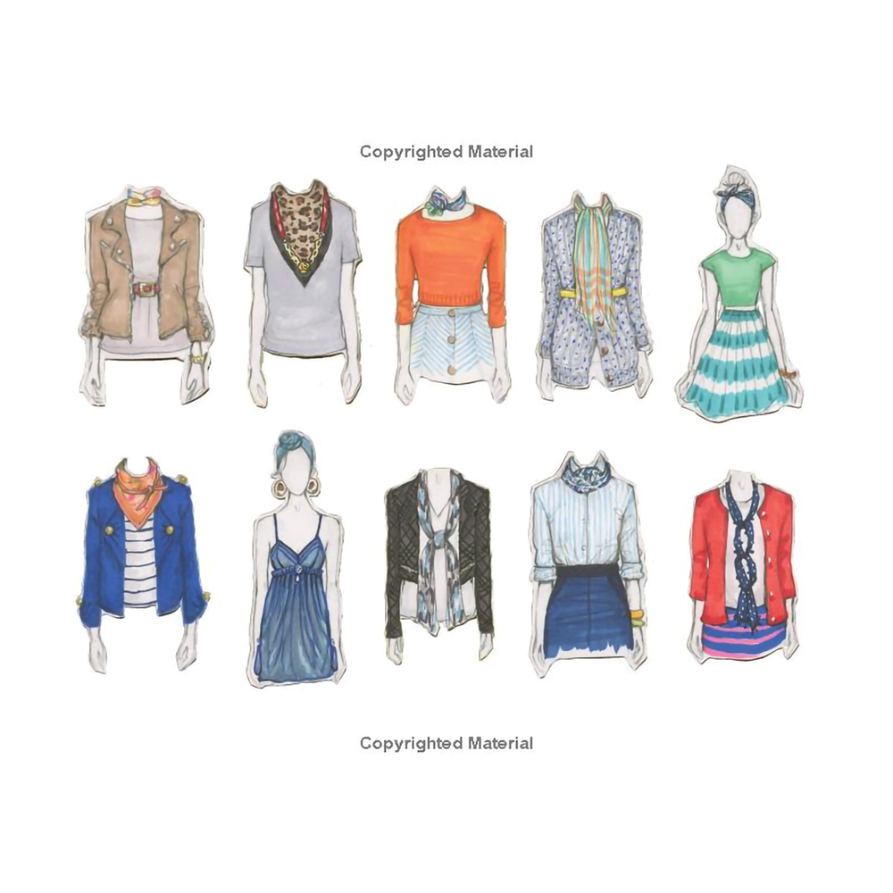 50 Ways to Wear a Scarf by Lauren Friedman