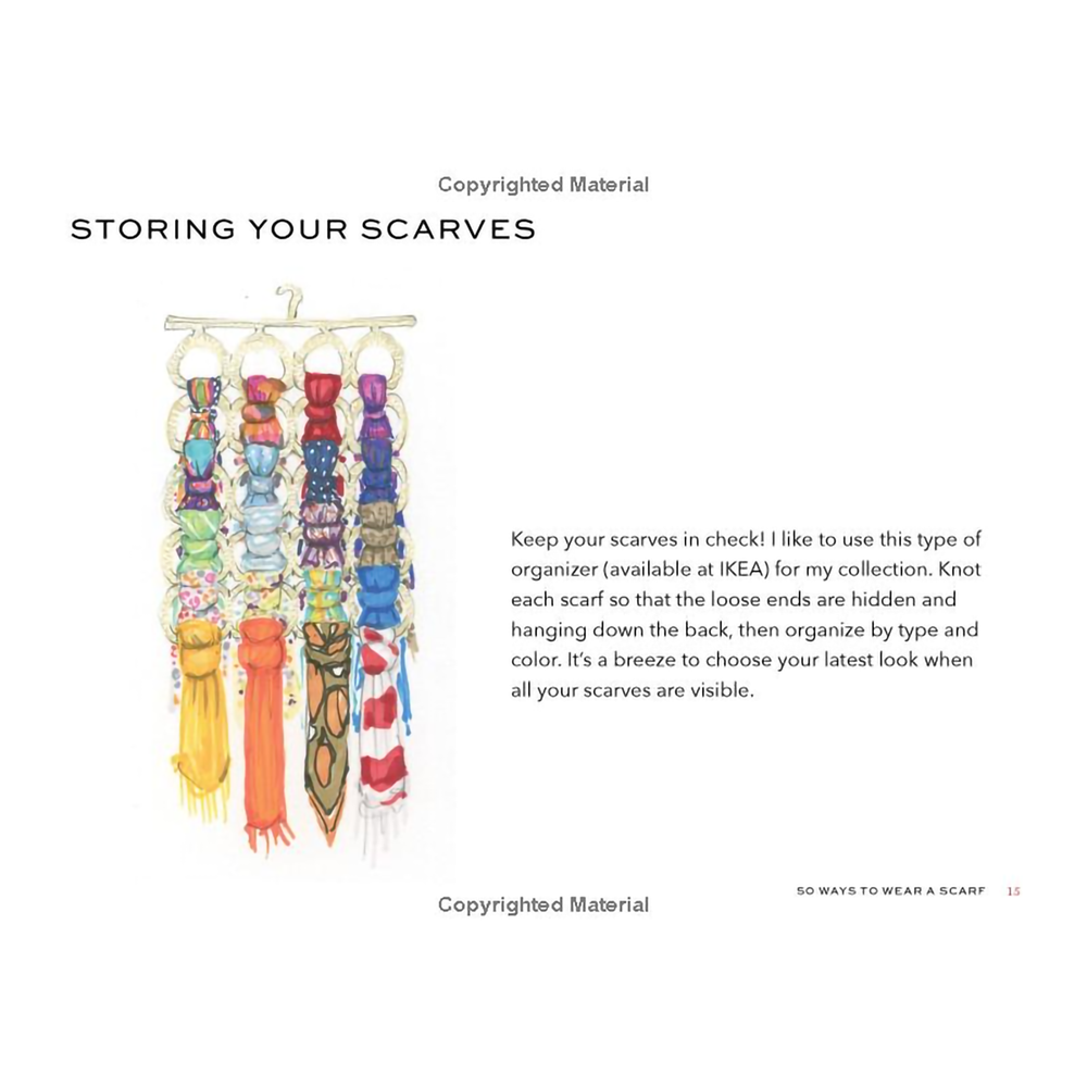 50 Ways to Wear a Scarf by Lauren Friedman