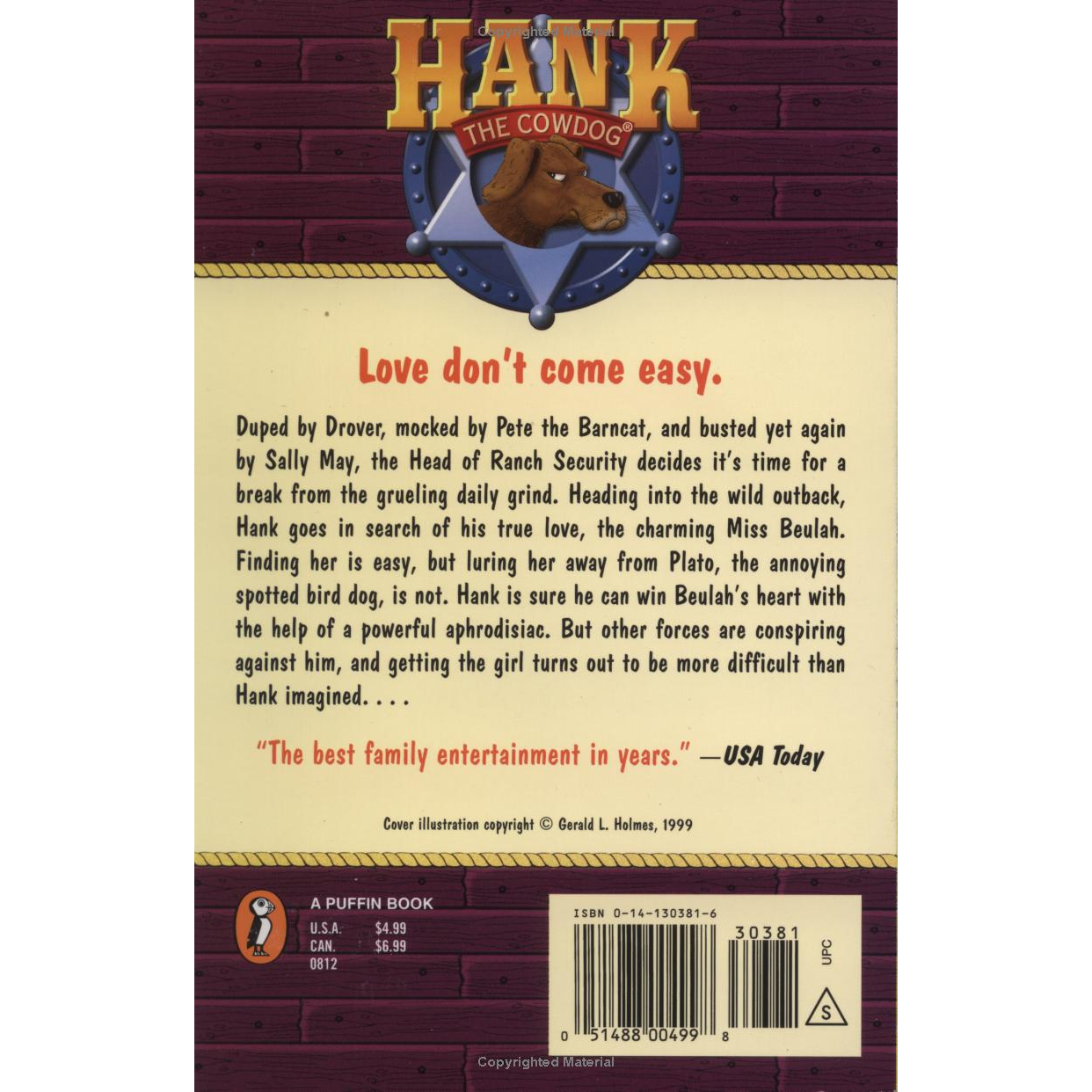 Faded Love (Hank the Cowdog #5) by John R. Erickson