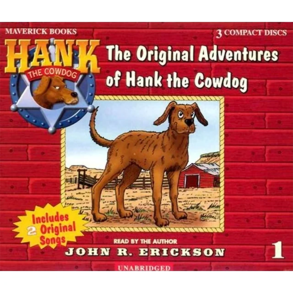 The Original Adventures Of Hank The Cowdog (Hank the Cowdog #1) Audiobook on CD, Written and Narrated by John R. Erickson