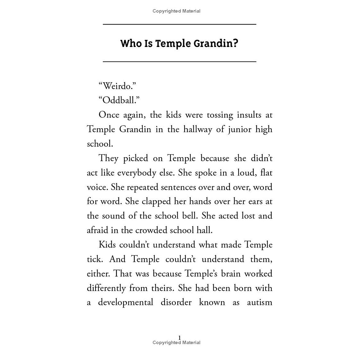 Who is Temple Grandin? by Patricia Brennan Demuth