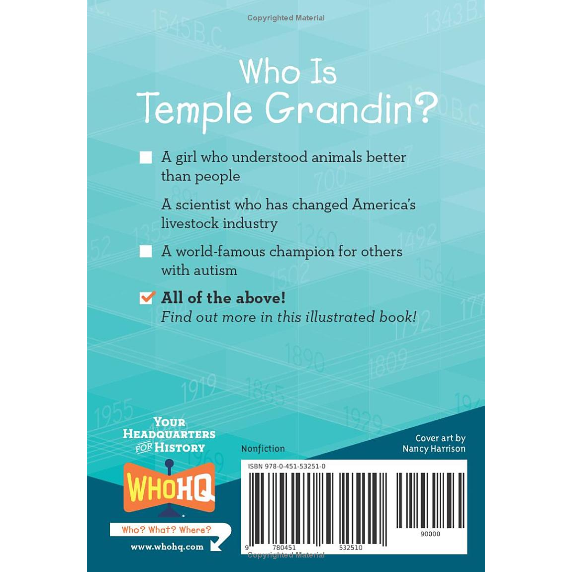 Who is Temple Grandin? by Patricia Brennan Demuth