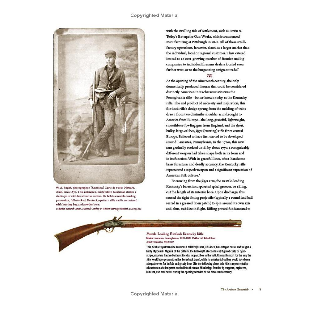 A Legacy in Arms: American Firearm Manufacture, Design, and Artistry, 1800–1900 by Richard C. Rattenbury