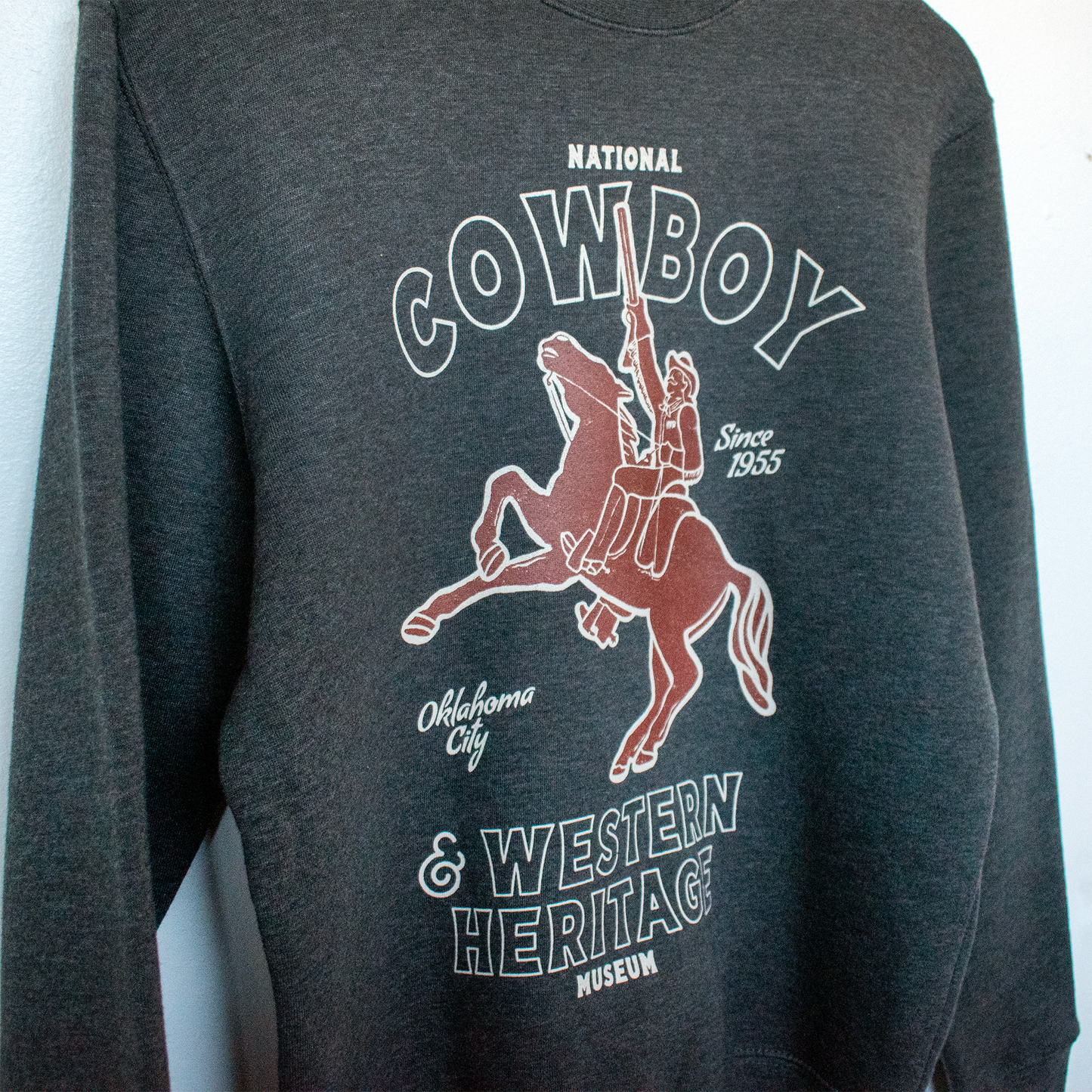 Buffalo Bill Crewneck Sweatshirt - Charcoal Heather