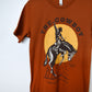 Bucking Bronco Cinnamon T-Shirt