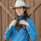 Fringe "Cattleman" Silk Ranchi Rag™