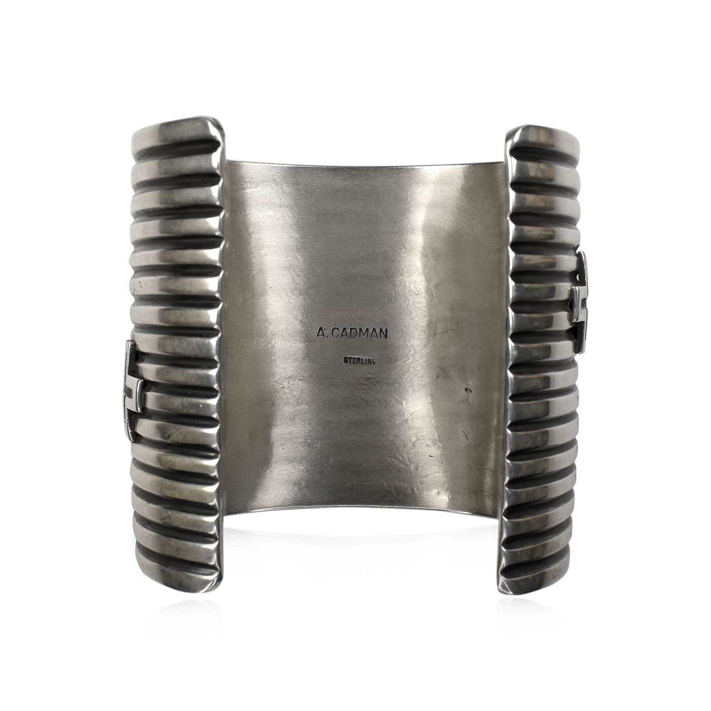 Sterling Silver Crosses Cuff by Andy Cadman