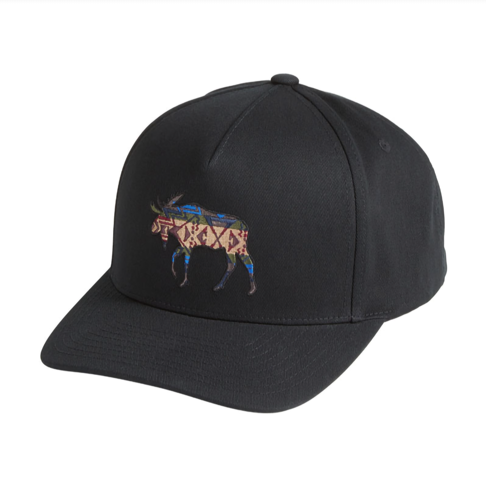Pendleton Moose Embroidered Hat - Black