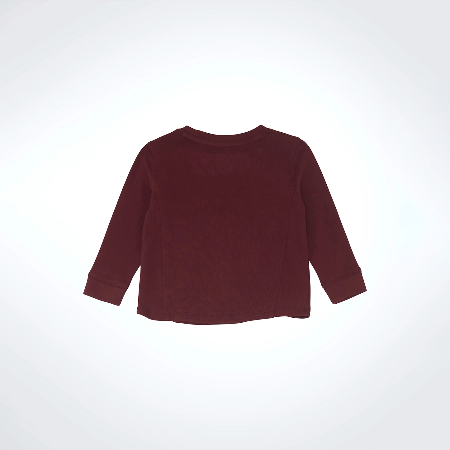 Wrangler Little Girl's Western Crewneck Sweatshirt - Burgundy