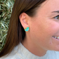 Christina Greene Stud Earrings - Turquoise