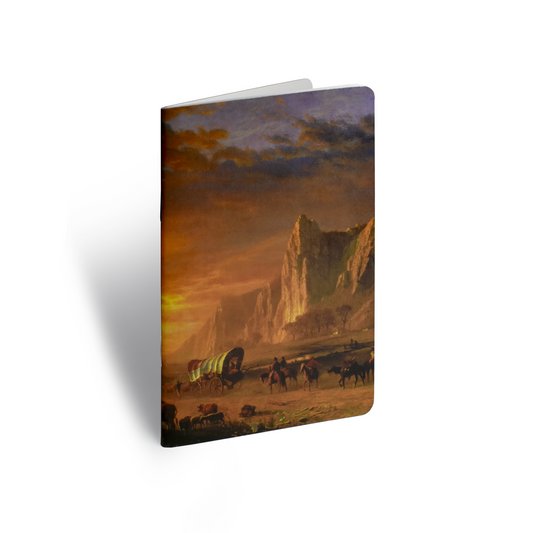 Bierstadt Emigrants Crossing the Plains Pocket Notebook