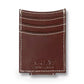 Ariat Brown Leather Floral Embossed Money Clip